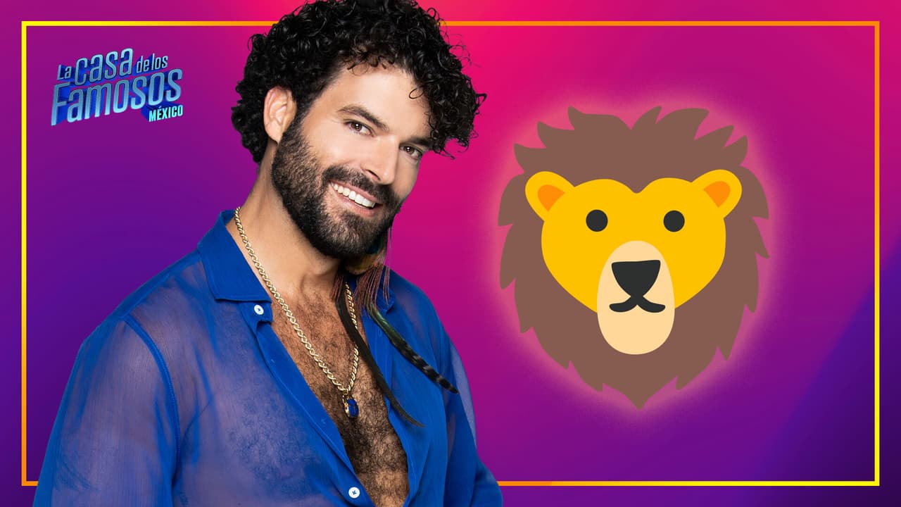 Adrián Di Monte se considera un león y el emoji que mejor lo representa